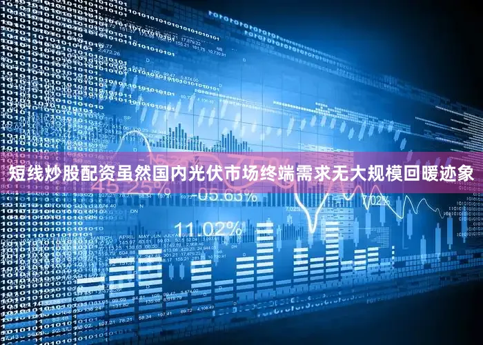 短线炒股配资虽然国内光伏市场终端需求无大规模回暖迹象