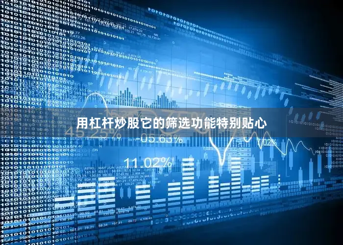 用杠杆炒股它的筛选功能特别贴心