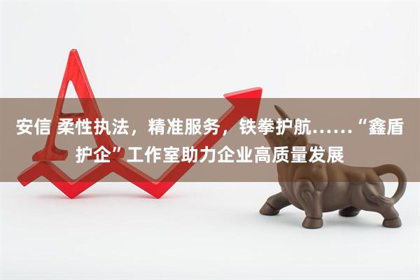 安信 柔性执法，精准服务，铁拳护航……“鑫盾护企”工作室助力企业高质量发展